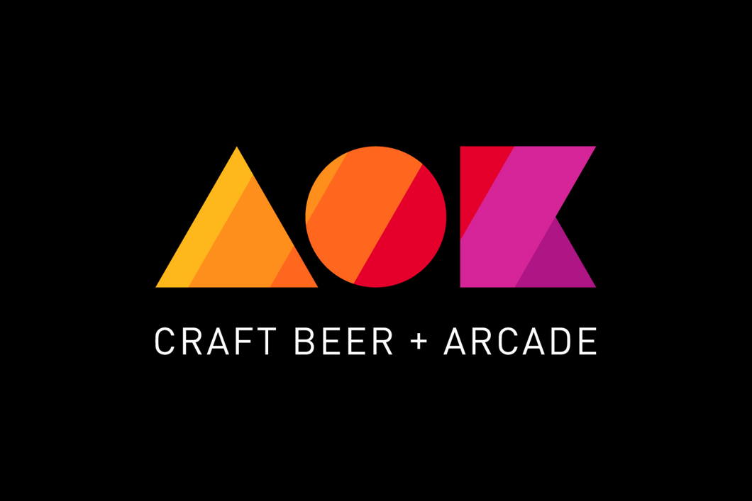 AOK Craft Beer + Arcade Gift Card